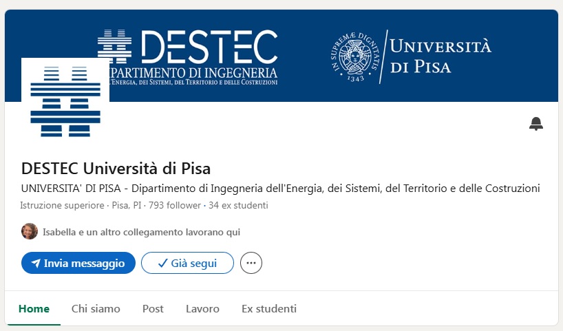 linkedin universtà